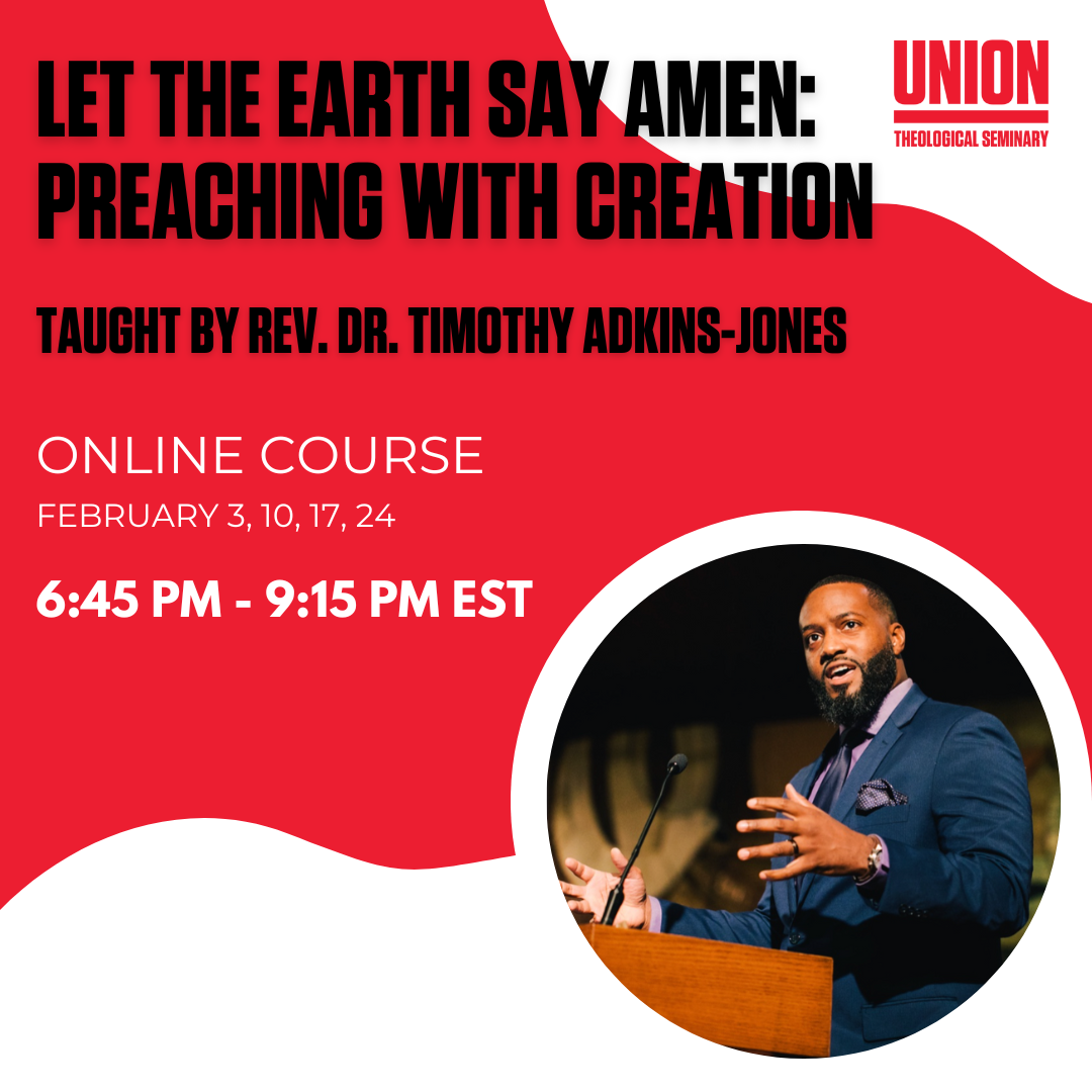 Let the Earth Say Amen: Preaching with Creation @ Online Webinar