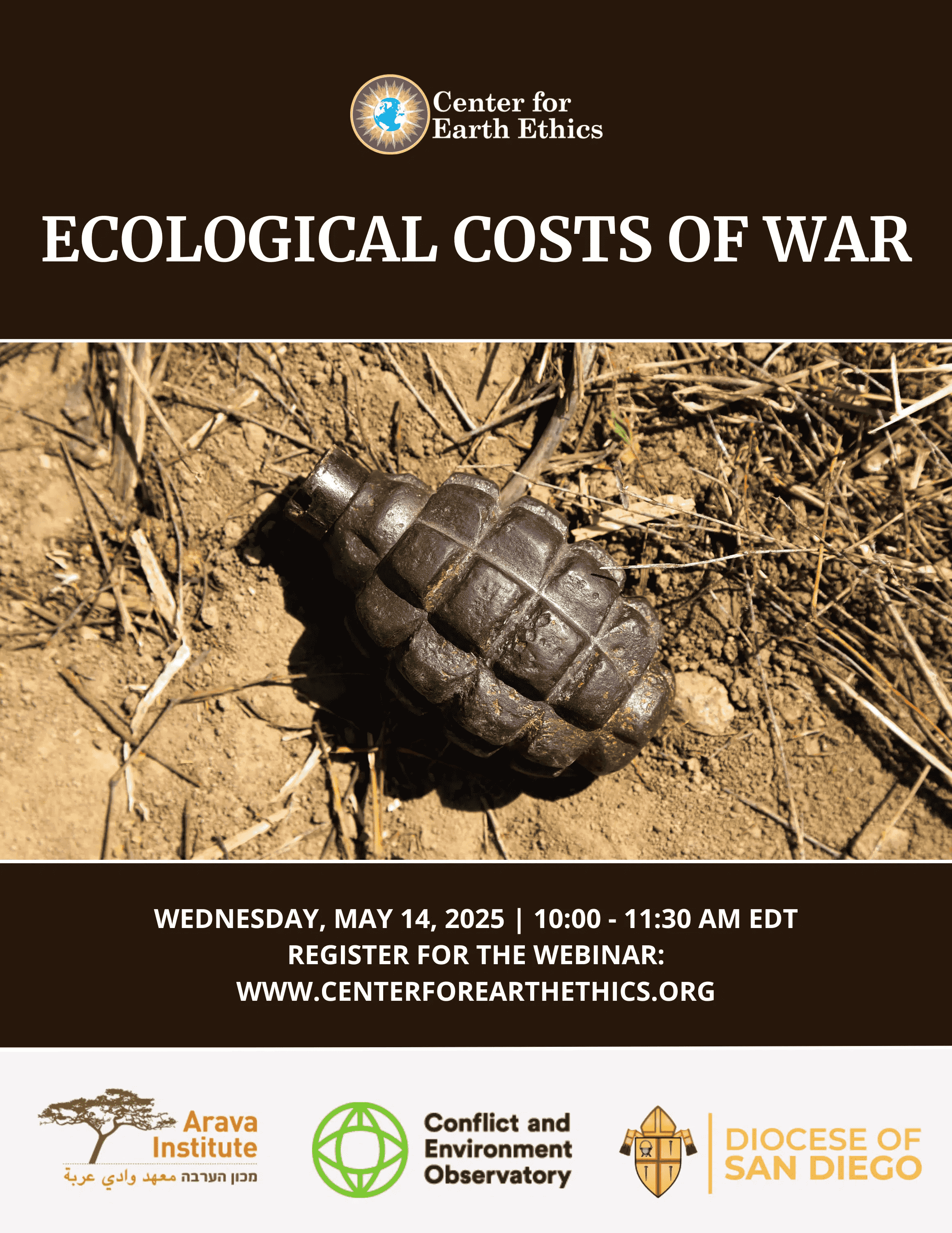 Ecological Costs of War @ Online Webinar