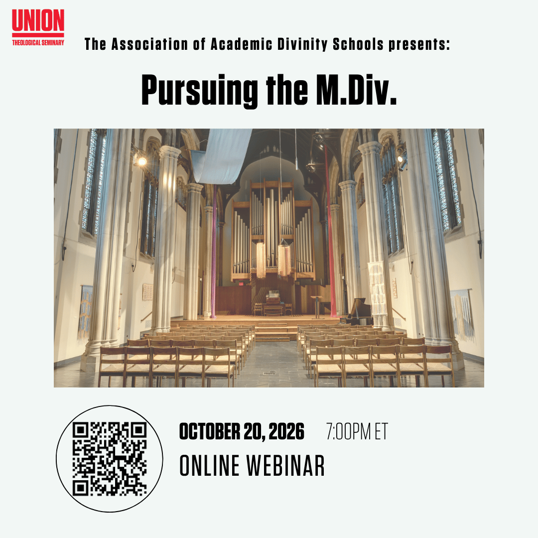 Associate of Academic Divinity Schools Presents: Pursuing the M.Div. @ Online Webinar