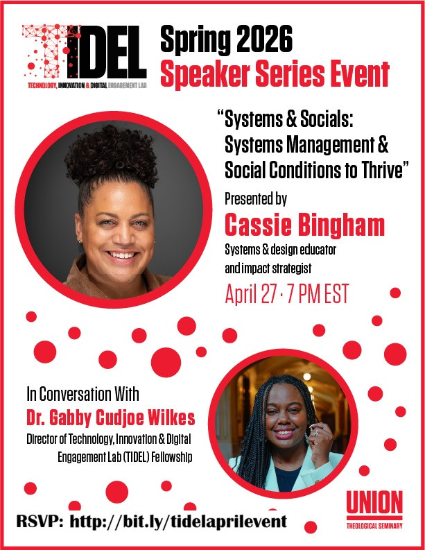 TIDEL Speaker Series - Systems & Socials: Systems Management & Social Conditions to Thrive @ Online Webinar