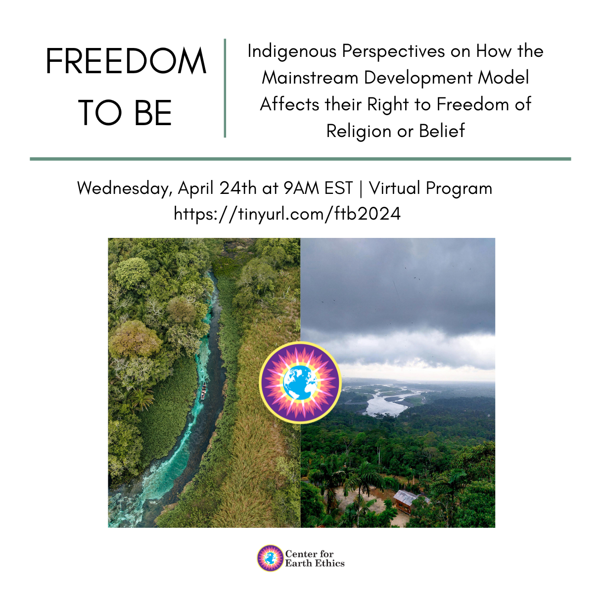 Freedom to Be: Indigenous Perspectives on How the Mainstream Development Model Affects Their Right to Freedom of Religion or Belief @ Zoom Webinar
