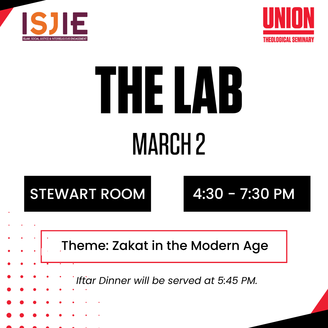 The LAB - Spring 2026 Semester Gathering @ Stewart Room, Union Theological Seminary