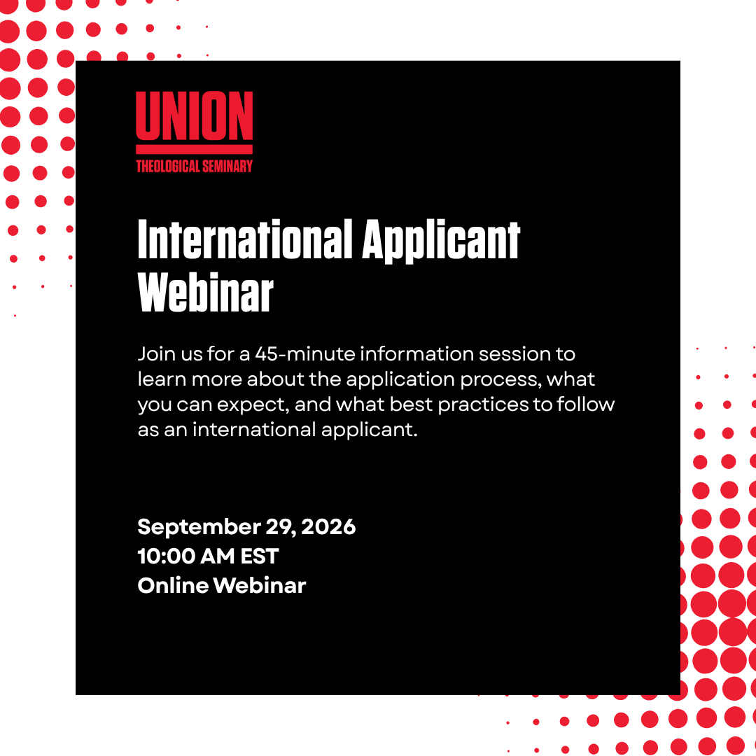International Applicant Webinar @ Online Webinar