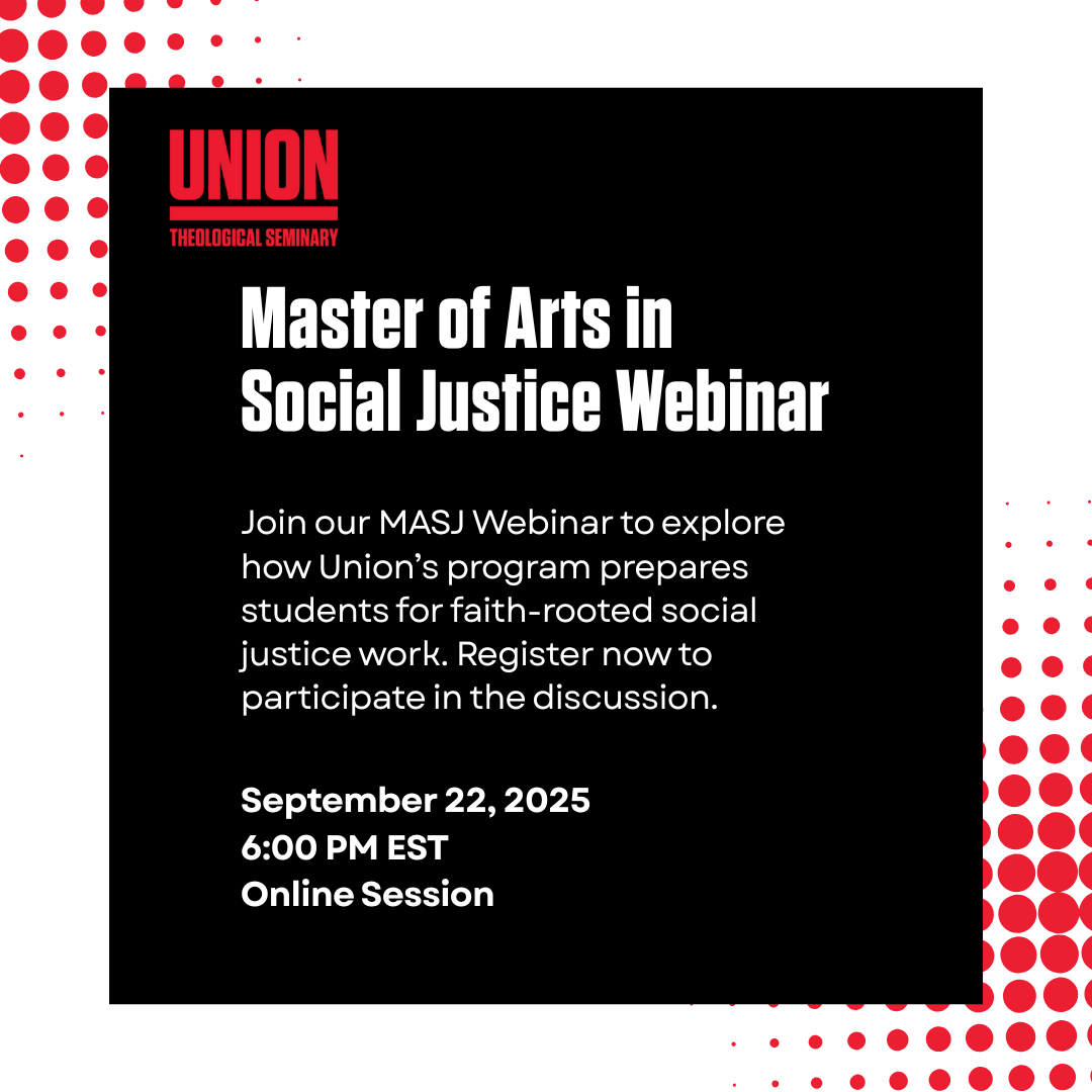 Master of Arts in Social Justice Webinar @ Online Session