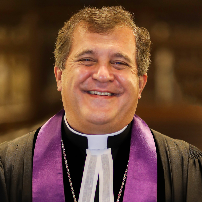 Portrait of Rev Dr Mark Hostetter