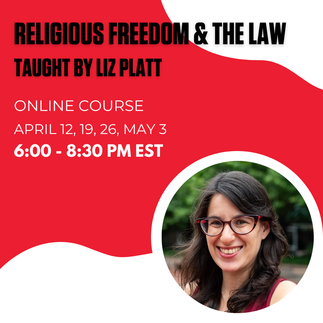 Religious Freedom & The Law @ Online Session