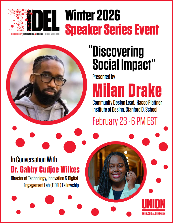 TIDEL Speaker Series - Discovering Social Impact @ Online Webinar