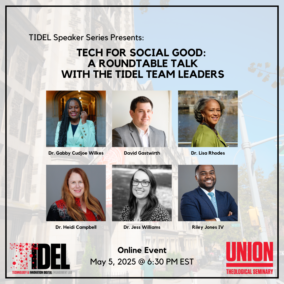 Tech for Social Good: A Roundtable Talk with the TIDEL Team Leaders @ Online Session