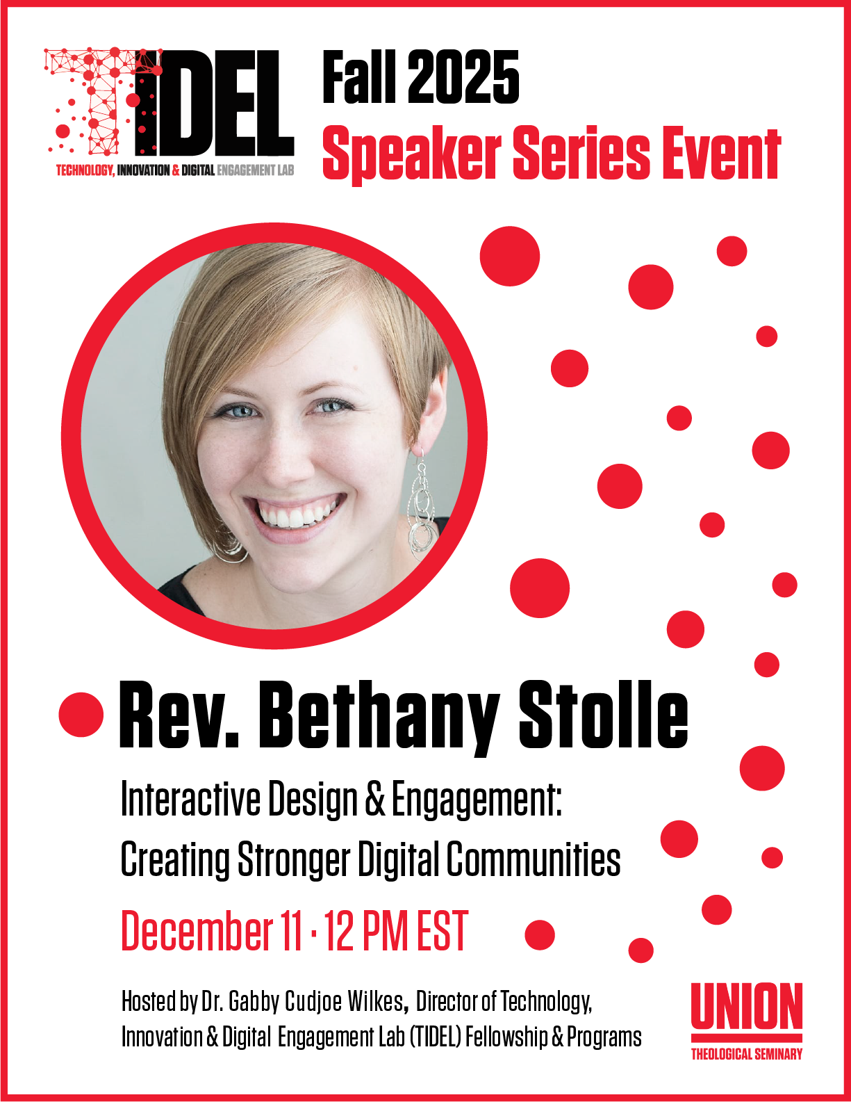 TIDEL Speaker Series - Interactive Design and Engagement: Creating Stronger Digital Communities @ Online Webinar