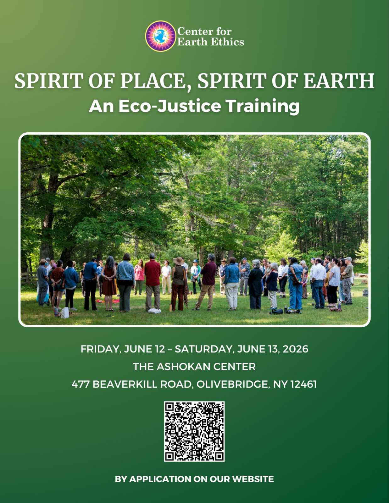 Spirit of Place, Spirit of Earth: An Eco-Justice Training